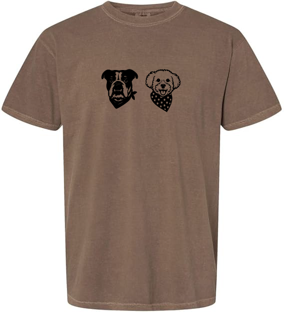 Custom Pet Portrait T-Shirt